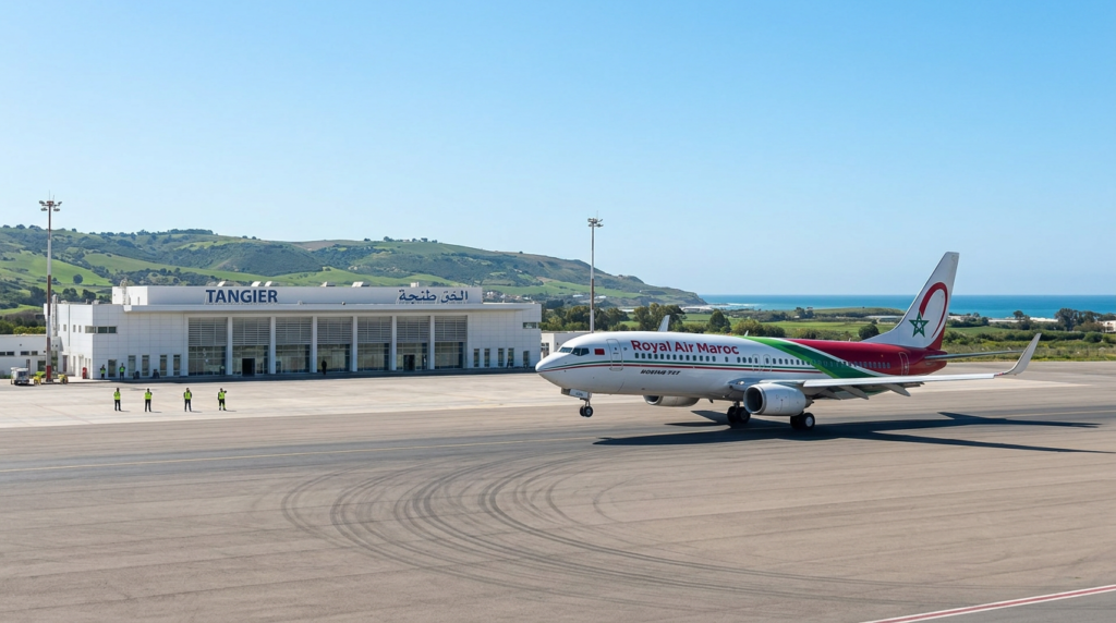 Tangier airport arrivals